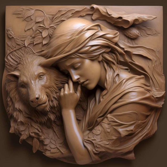 نموذج ثلاثي الأبعاد لآلة CNC 3D Art 